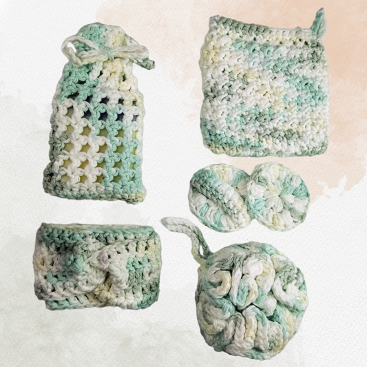 Crochet Spa Set