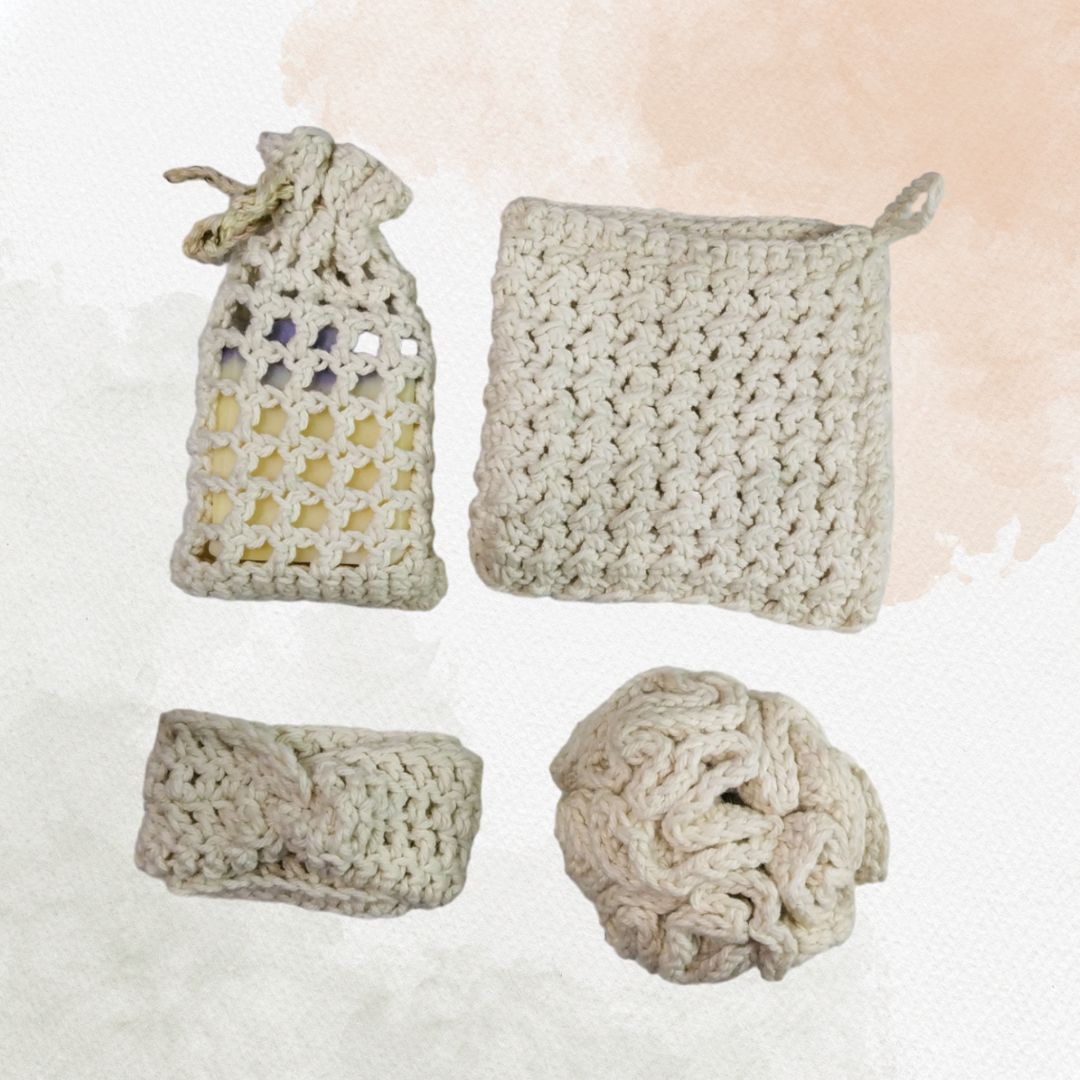 Crochet Spa Set