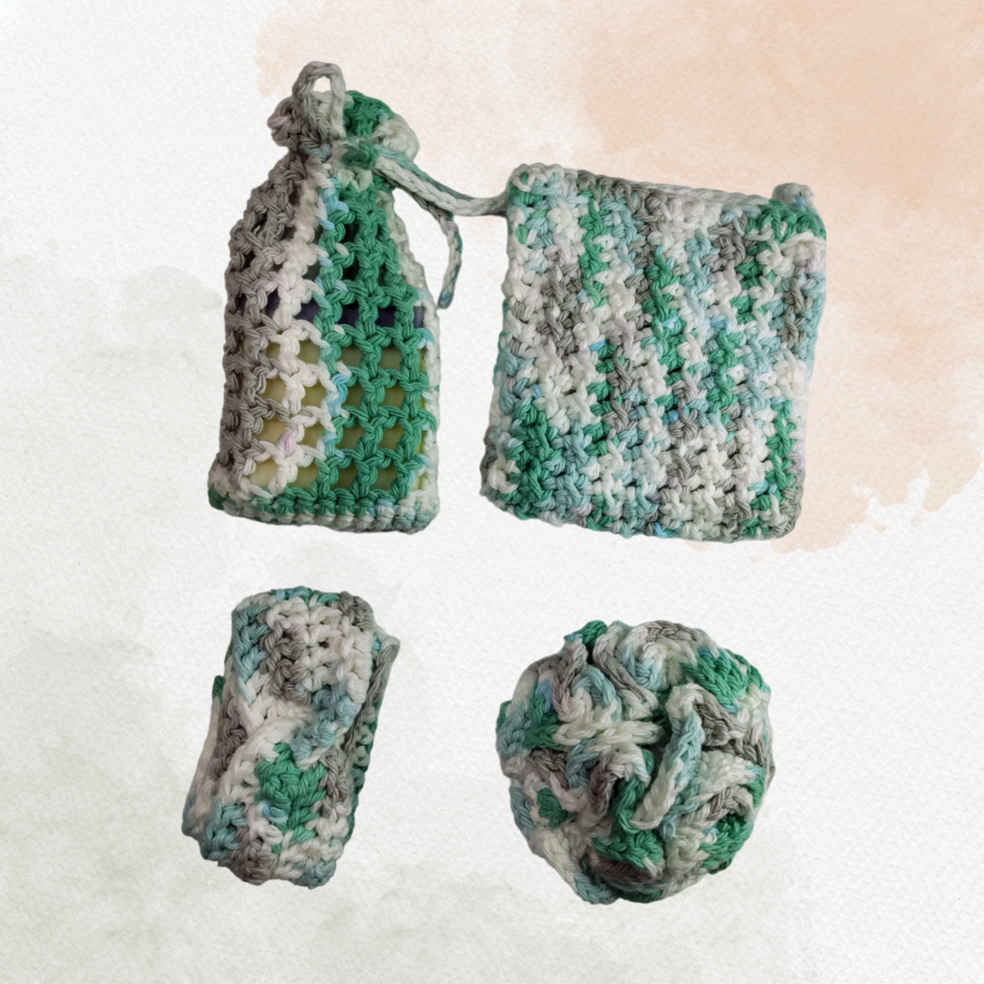 Crochet Spa Set