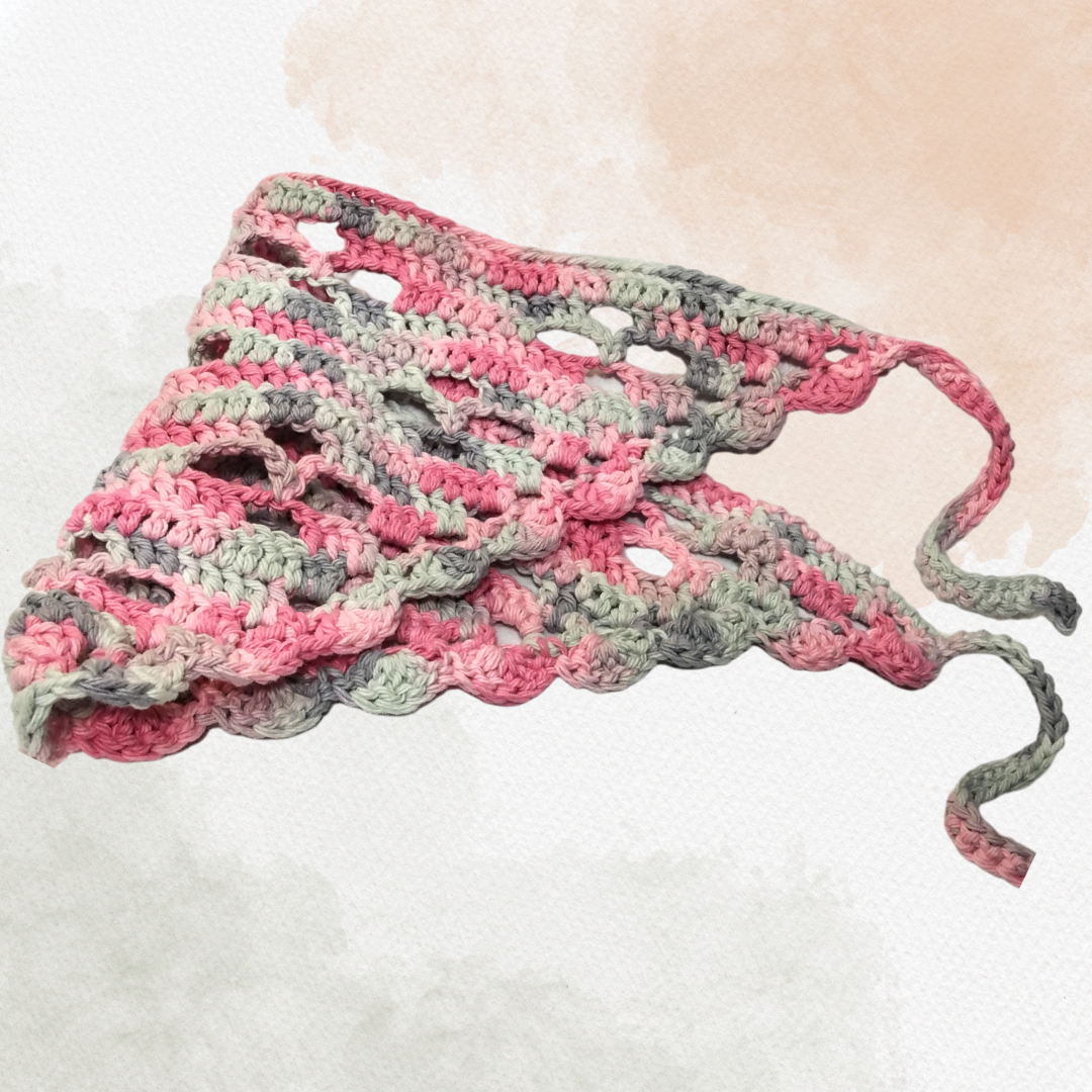Four Petal Floral Bandana