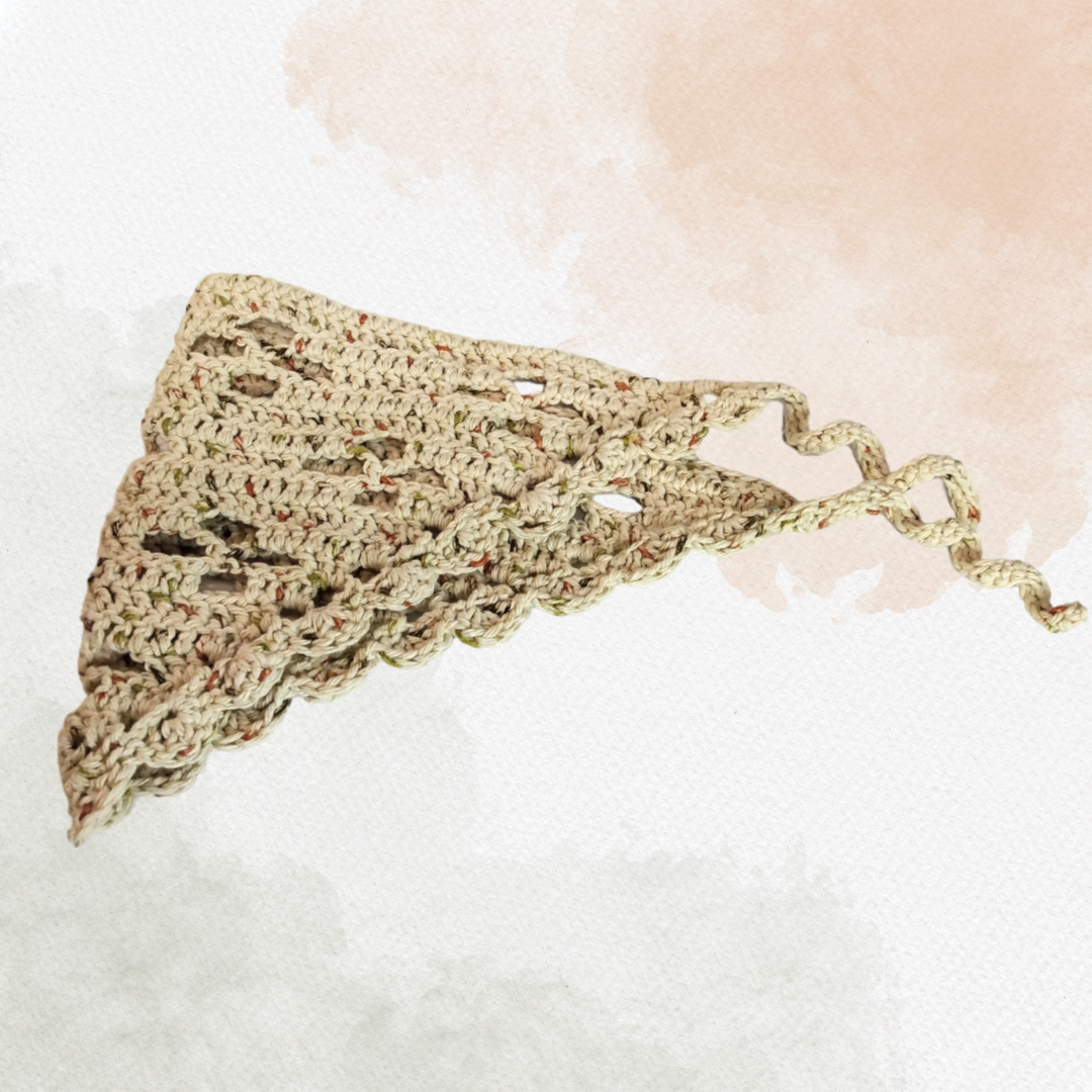 Four Petal Floral Bandana